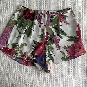 Show Me Your MuMu Floral Flowy Shorts